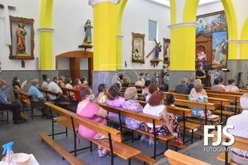  Telde rinde honores a la Virgen de Las Nieves con una solemne misa en Lomo Magullo/Francisco Javier Santana-TA.